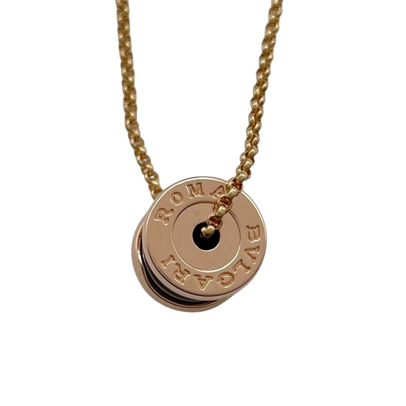 ブルガリ BVLGARI ビーゼロワンエレメントネックレス ゴールドxステンレススチール K18SS ジュエリー