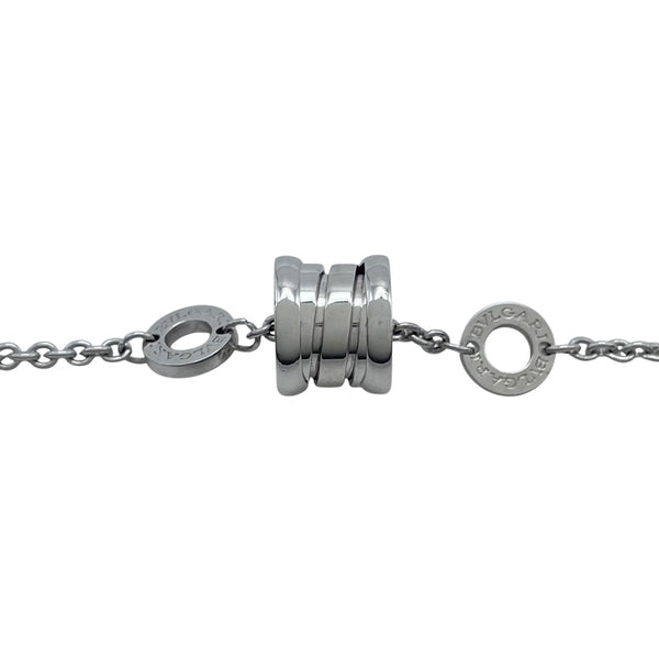 ブルガリ BVLGARI ビーゼロワンエレメントブレス ホワイトゴールド Au750 ジュエリー