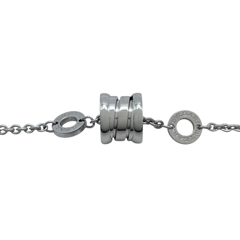 ブルガリ BVLGARI ビーゼロワンエレメントブレス ホワイトゴールド Au750 ジュエリー