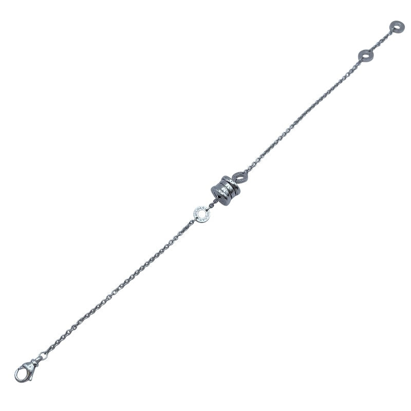 ブルガリ BVLGARI ビーゼロワンエレメントブレス ホワイトゴールド Au750 ジュエリー