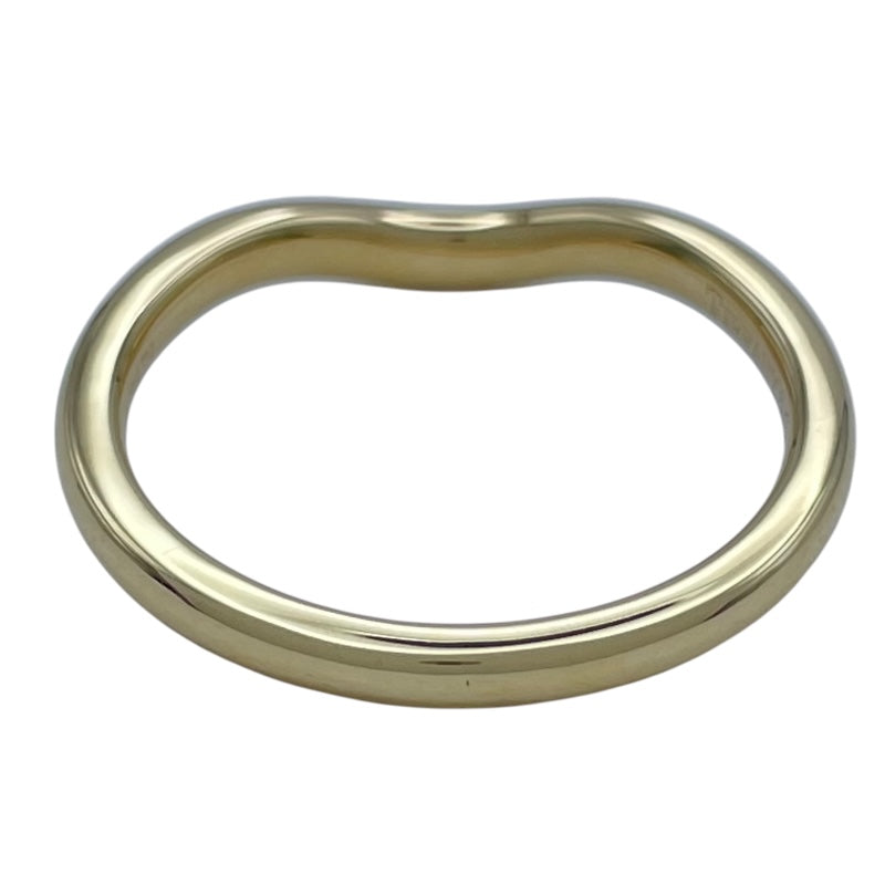 ティファニー TIFFANY＆CO カーブドリング ゴールド Au750 ジュエリー