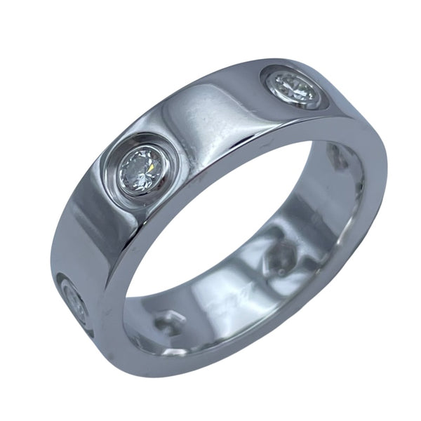 カルティエ Cartier ラブリングフルダイヤ ホワイトゴールド 750 ジュエリー