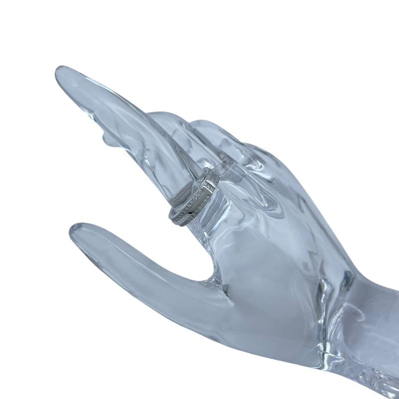 ティファニー TIFFANY＆CO Tナローリング ホワイトゴールド Au750 ジュエリー