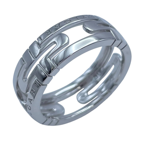 ブルガリ BVLGARI オープンパレンテシリング ホワイトゴールド 750 ジュエリー