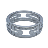 ブルガリ BVLGARI オープンパレンテシリング ホワイトゴールド 750 ジュエリー