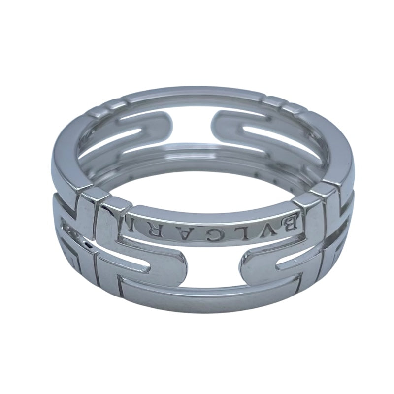 ブルガリ BVLGARI オープンパレンテシリング ホワイトゴールド 750 ジュエリー
