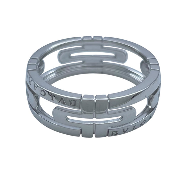 ブルガリ BVLGARI オープンパレンテシリング ホワイトゴールド 750 ジュエリー