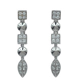 ブルガリ BVLGARI ルチアイヤリング ホワイトゴールド 750 ジュエリー