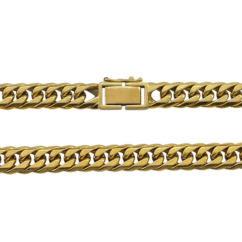 喜平6面Wネックレス ゴールド K18 ジュエリー