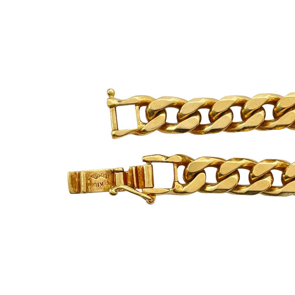 喜平8面ネックレス ゴールド K18 ジュエリー