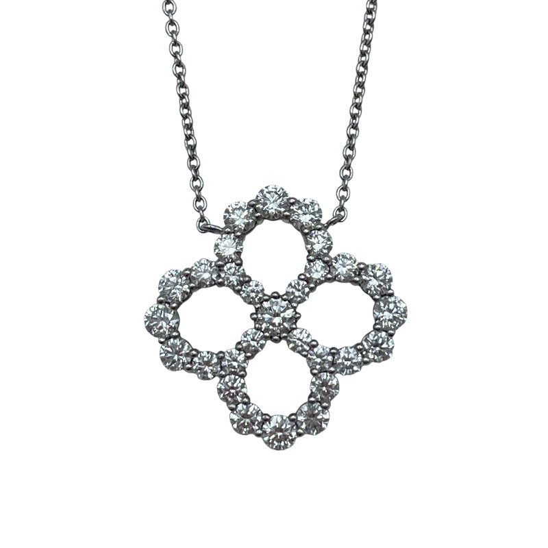 ハリーウィンストン HARRY WINSTON オープンループダイヤネックレス プラチナ Pt950 ジュエリー
