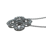 ハリーウィンストン HARRY WINSTON オープンループダイヤネックレス プラチナ Pt950 ジュエリー