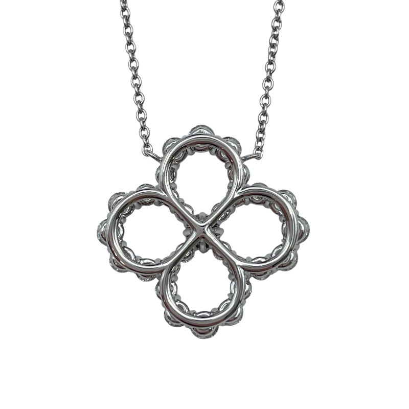 ハリーウィンストン HARRY WINSTON オープンループダイヤネックレス プラチナ Pt950 ジュエリー