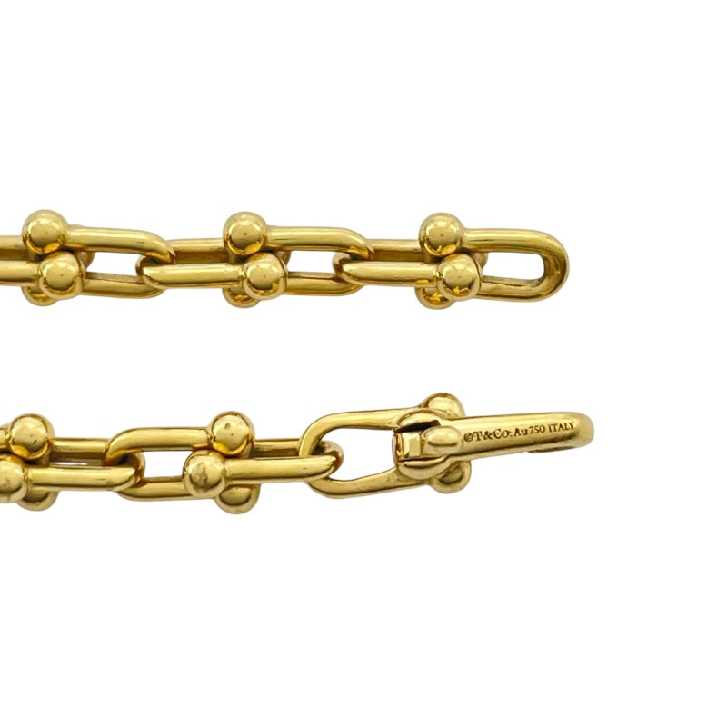 ティファニー TIFFANY＆CO ハードウェアブレス ゴールド Au750 ジュエリー