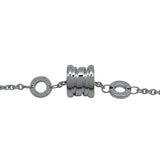 ブルガリ BVLGARI ビーゼロワンエレメントブレス ホワイトゴールド 750 ジュエリー