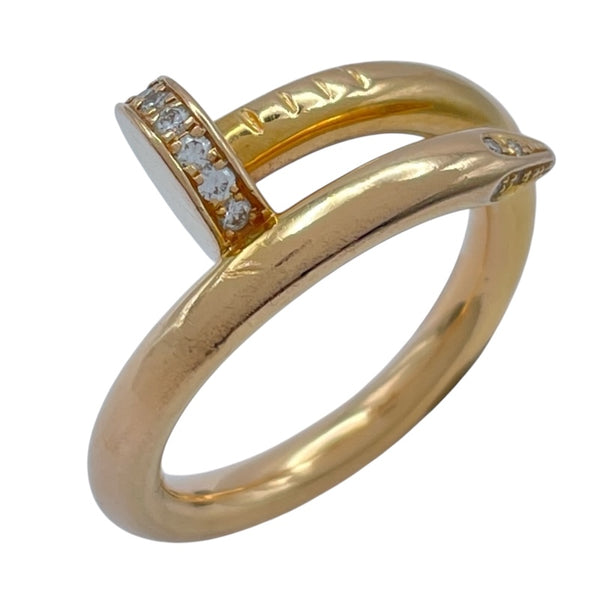 カルティエ Cartier ジュストアンクルダイヤリング ピンクゴールド Au750 ジュエリー