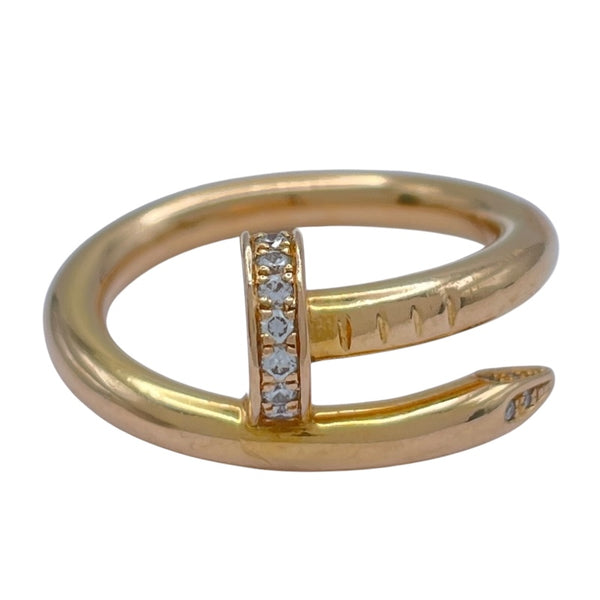 カルティエ Cartier ジュストアンクルダイヤリング ピンクゴールド Au750 ジュエリー