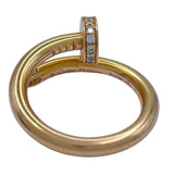 カルティエ Cartier ジュストアンクルダイヤリング ピンクゴールド Au750 ジュエリー