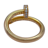 カルティエ Cartier ジュストアンクルダイヤリング ピンクゴールド Au750 ジュエリー