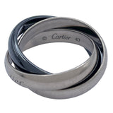 カルティエ Cartier トリニティリング ホワイトゴールド Au750 ジュエリー