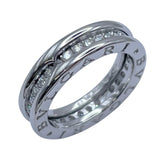 ブルガリ BVLGARI ビーゼロワンリング1バンド(XS) ホワイトゴールド 750 ジュエリー