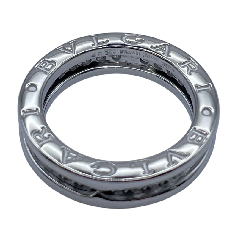 ブルガリ BVLGARI ビーゼロワンリング1バンド(XS) ホワイトゴールド 750 ジュエリー