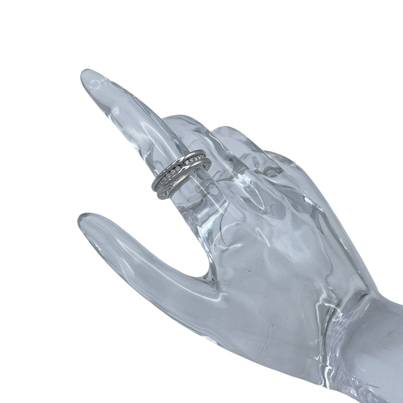 ブルガリ BVLGARI ビーゼロワンリング1バンド(XS) ホワイトゴールド 750 ジュエリー