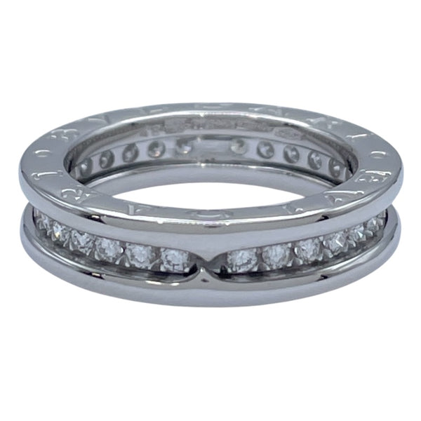 ブルガリ BVLGARI ビーゼロワンリング1バンド(XS) ホワイトゴールド 750 ジュエリー