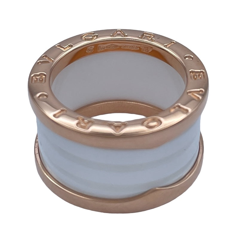 ブルガリ BVLGARI ビーゼロワンリング4バンド(M) ピンクゴールド Au750 ジュエリー