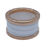 ブルガリ BVLGARI ビーゼロワンリング4バンド(M) ピンクゴールド Au750 ジュエリー