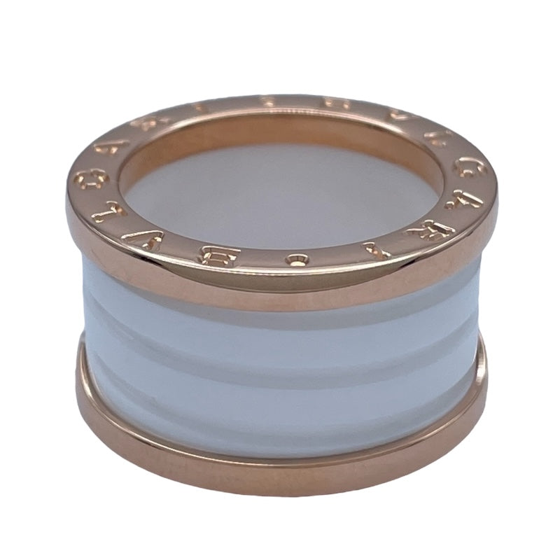 ブルガリ BVLGARI ビーゼロワンリング4バンド(M) ピンクゴールド Au750 ジュエリー