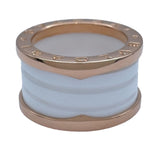 ブルガリ BVLGARI ビーゼロワンリング4バンド(M) ピンクゴールド Au750 ジュエリー