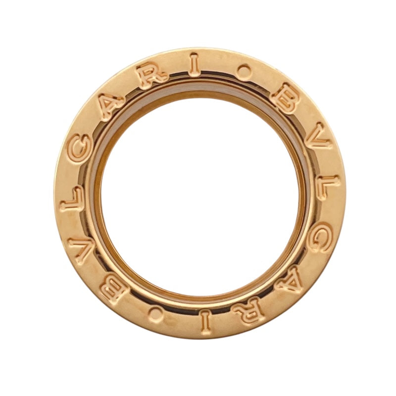 ブルガリ BVLGARI ビーゼロワンリング4バンド(M) ピンクゴールド Au750 ジュエリー