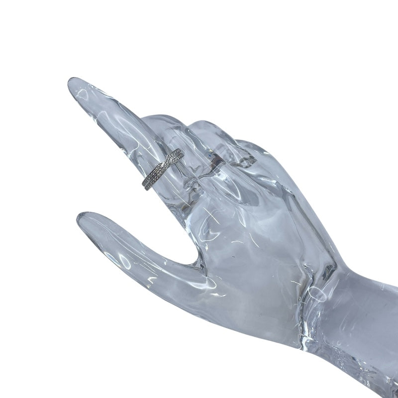 ハリーウィンストン HARRY WINSTON ツーロウリング プラチナ Pt950 ジュエリー