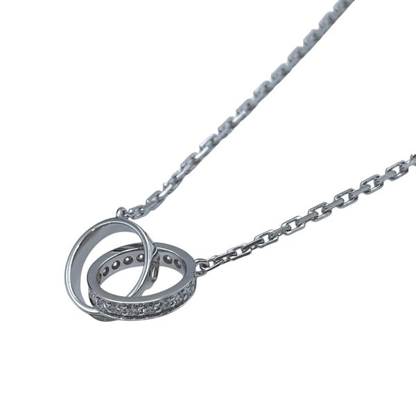 カルティエ Cartier ベビーラブネックレス ホワイトゴールド 750 ダイヤモンド ジュエリー