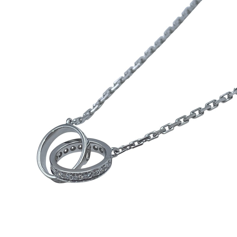 カルティエ Cartier ベビーラブネックレス ホワイトゴールド 750 ダイヤモンド ジュエリー