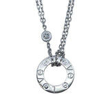 カルティエ Cartier ラブサークルネックレス ホワイトゴールド 750 ダイヤモンド ジュエリー