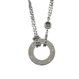 カルティエ Cartier ラブサークルネックレス ホワイトゴールド 750 ダイヤモンド ジュエリー