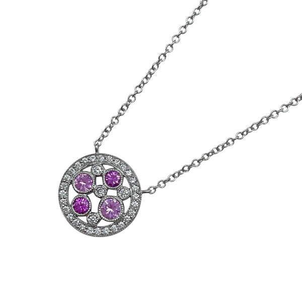 ティファニー TIFFANY＆CO コブルストーンネックレス プラチナ Pt950 ジュエリー