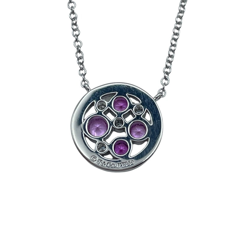 ティファニー TIFFANY＆CO コブルストーンネックレス プラチナ Pt950 ジュエリー