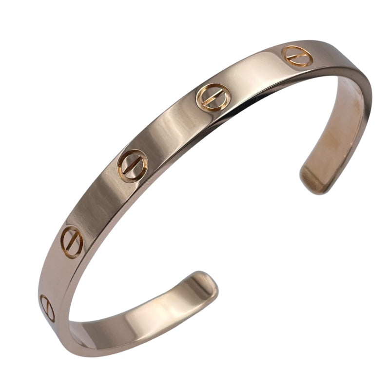 カルティエ Cartier オープンラブブレス ピンクゴールド Au750 ジュエリー