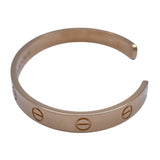 カルティエ Cartier オープンラブブレス ピンクゴールド Au750 ジュエリー