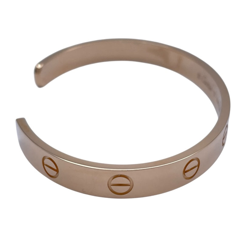 カルティエ Cartier オープンラブブレス ピンクゴールド Au750 ジュエリー