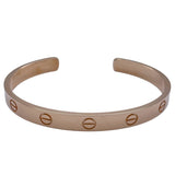 カルティエ Cartier オープンラブブレス ピンクゴールド Au750 ジュエリー