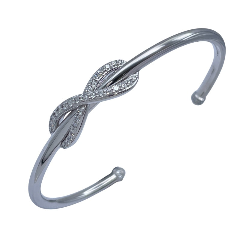 ティファニー TIFFANY＆CO インフィニティブレスレット ホワイトゴールド Au750 ジュエリー