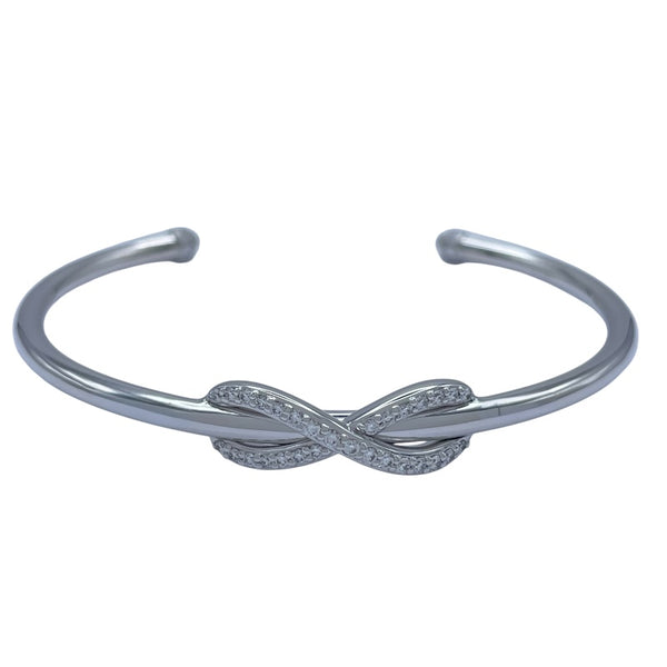 ティファニー TIFFANY＆CO インフィニティブレスレット ホワイトゴールド Au750 ジュエリー