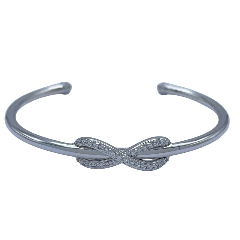 ティファニー TIFFANY＆CO インフィニティブレスレット ホワイトゴールド Au750 ジュエリー