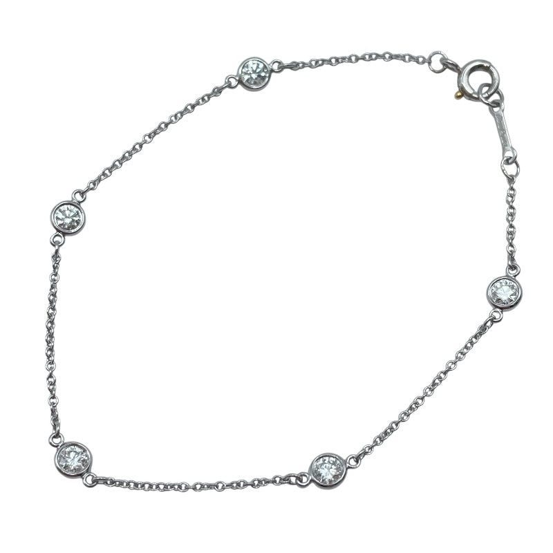 ティファニー TIFFANY＆CO バイザヤードブレス プラチナ Pt950 ジュエリー