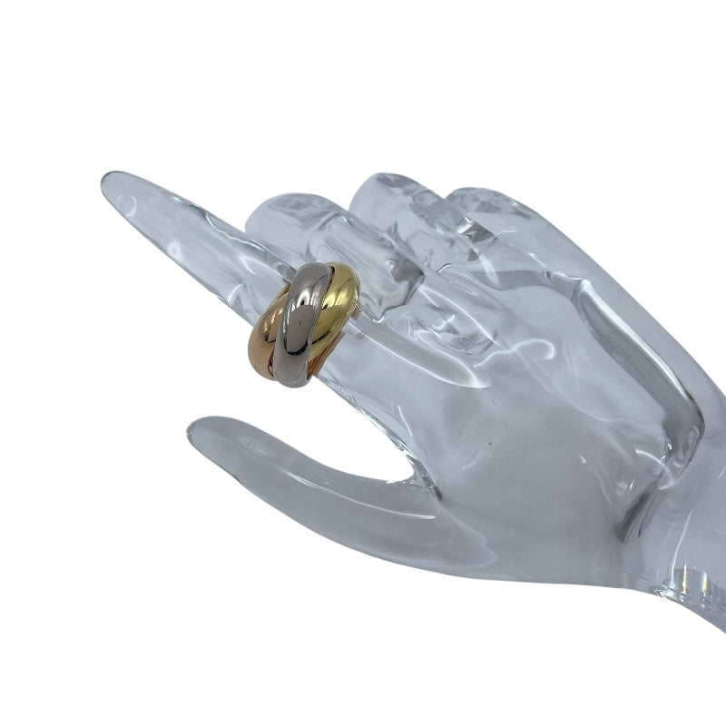 カルティエ Cartier トリニティリング ゴールドxピンクゴールドxホワイトゴールド Au750 ジュエリー