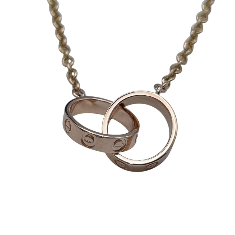 カルティエ Cartier ベビーラブネックレス ピンクゴールド 750 ジュエリー